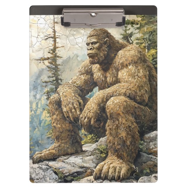 Fun Bigfoot  Clipboard (Front)