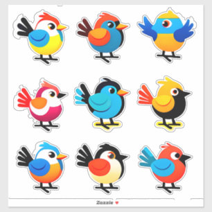 Fun Bird Decor Set for Crafts & Gifts