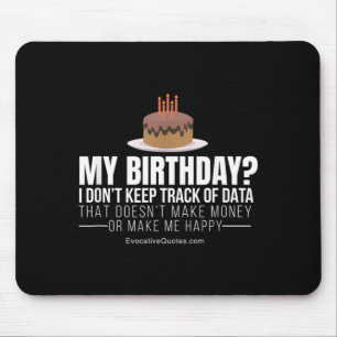 Fun Birthday Gift Mouse Pad