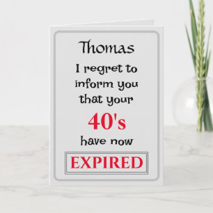 Fun Birthday Greeting Card