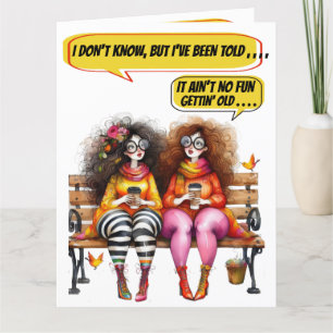 FUN BIRTHDAY - SEE INSIDE and Back ... Card