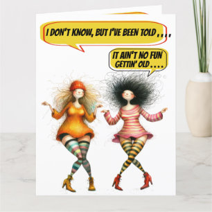 FUN BIRTHDAY - SEE INSIDE and Back ... Card