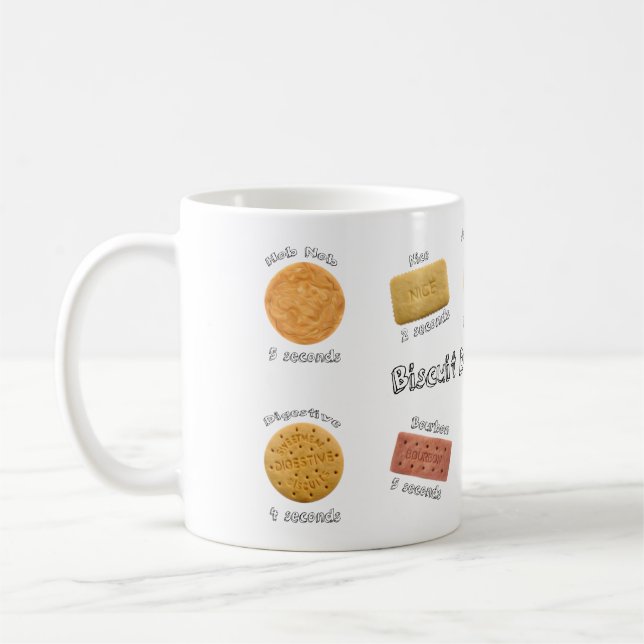 Fun Biscuit Dunk Time Mug - Biscuit Lover Cadeau (Gauche)
