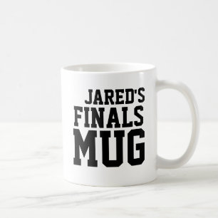 Fun Black and White School Finals Mug