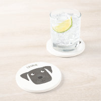 Fun Black Labrador Retriever Dog Personalized