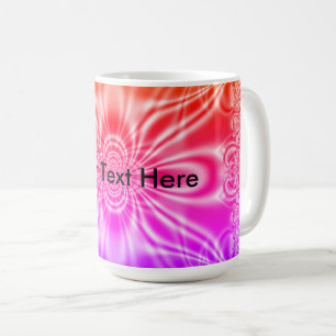 Fun Blank Fractal Art Coffee Mug