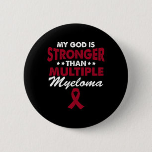 Fun Blood Cancer Survivor - Multiple Myeloma Aware 2 Inch Round Button