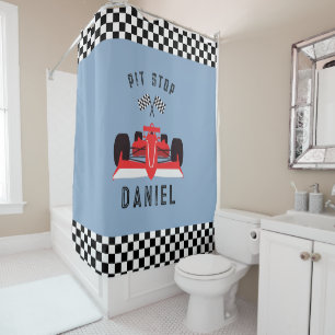 Fun Blue Kids Red Racing Car