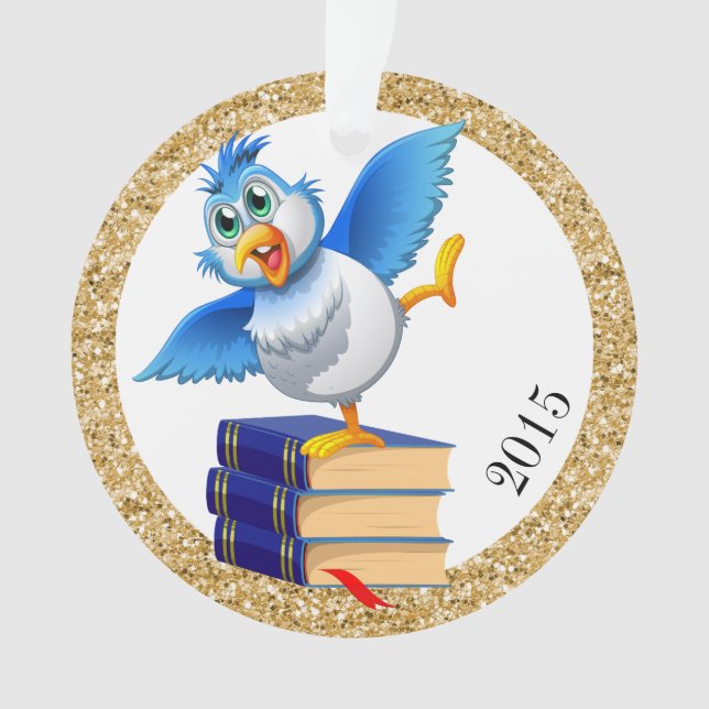 Fun Bluebird of Happiness pour l'enseignant (devant)