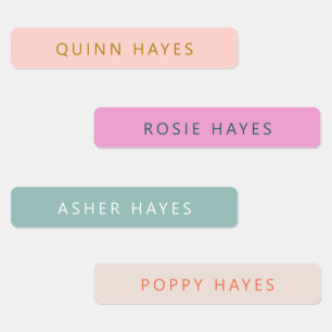 Fun Boho Colours Name