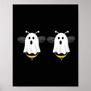 Fun Boo Bees Couples Halloween Costume For Women' Poster