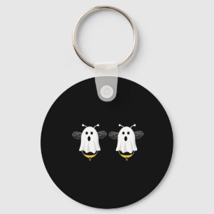 Fun Boo Bees Couples Halloween Costume For Women's Keychain