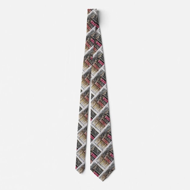Fun Books in the Library Tie (Back)