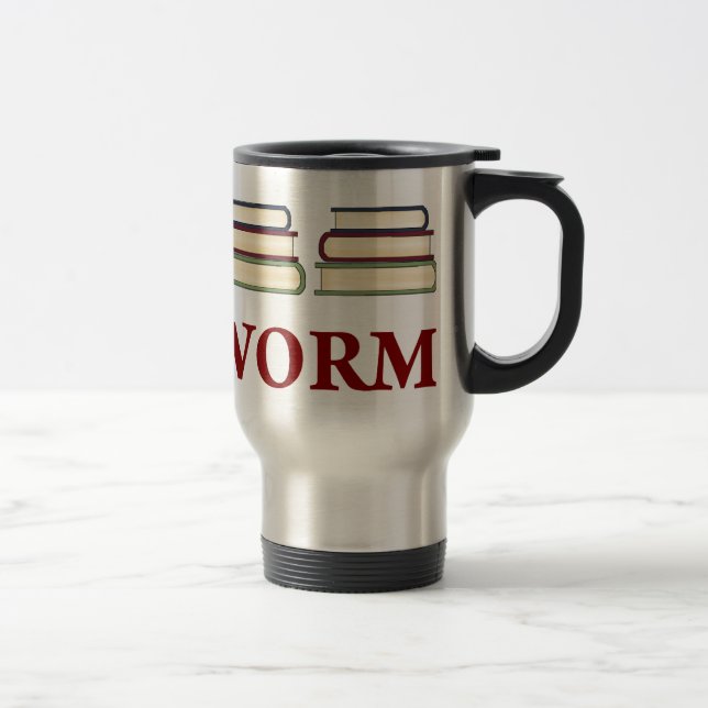 Fun Bookworm Reader Mug (Right)