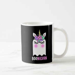 Fun Boonicorn Gift Ghost Unicorn Boo Retro Hallowe Coffee Mug
