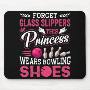Fun Bowling  For Women Girls Kids Mom Wife Mouse Pad