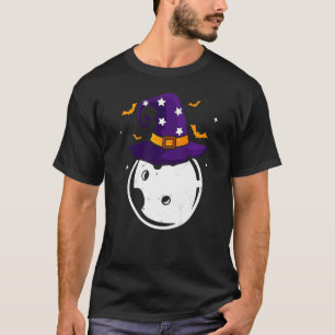 Fun Bowling Witch Hat Halloween Costume Bowling Pl T-Shirt