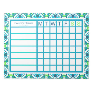 Fun Boy’s Men’s Weekly Christmas Organiser Planner Notepad