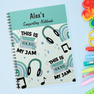 Fun Boys Songwriting Notebook