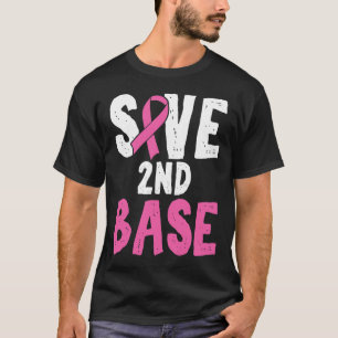 Fun Breast Cancer Awareness Month Save Second 2nd T-Shirt