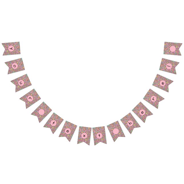 fun breast woman bunting flags (All)