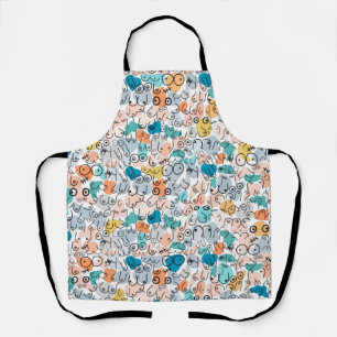 fun breastfeeding design apron