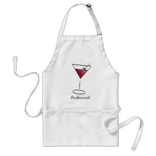 Fun Bridesmaid Favours Standard Apron