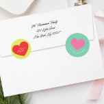 FUN bright colourful BOLD | MERRY christmas holida Classic Round Sticker<br><div class="desc">bright colourful wishes | christmas holiday _____________________________ ***this design is part of a christmas holiday collection*** Introducing my Modern Simple Zazzle Christmas Collection, where bright and colourful wishes come to life! Embrace the holiday spirit with our eye-catching design that centres around the theme of joy, happiness, and love. The main...</div>