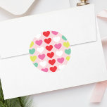 FUN bright colourful BOLD | MERRY christmas holida Classic Round Sticker<br><div class="desc">bright colourful wishes | christmas holiday _____________________________ ***this design is part of a christmas holiday collection*** Introducing my Modern Simple Zazzle Christmas Collection, where bright and colourful wishes come to life! Embrace the holiday spirit with our eye-catching design that centres around the theme of joy, happiness, and love. The main...</div>