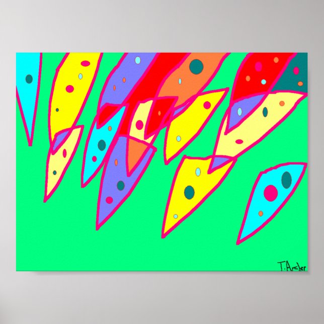 Fun Bright Picture Poster (Front)