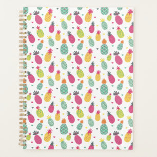 Fun Bright Tropical Pineapple Planner