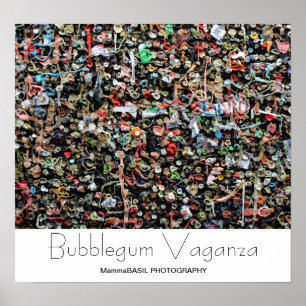 Fun Bubblegum Vaganza Poster! Poster