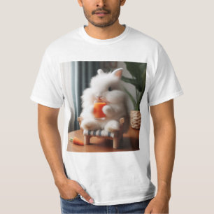 Fun bunny enjoying Zanahori Zumo T-Shirt