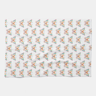 Fun Butterfly Kitchen Towel