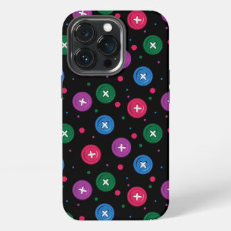 Fun Buttons & Dots iPhone 13 Pro Case