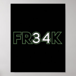 Fun Bysketbyll Bbyll Freak Poster
