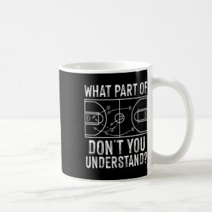 Fun Bysketbyll Coach Design Men Women Byll Game Tr Coffee Mug