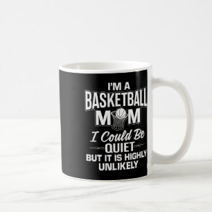 Fun Bysketbyll Mom Merch - Unique Cute Moms Design Coffee Mug