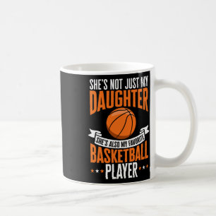 Fun Bysketbyll Parent She's My Favourite Bysketbyl Coffee Mug