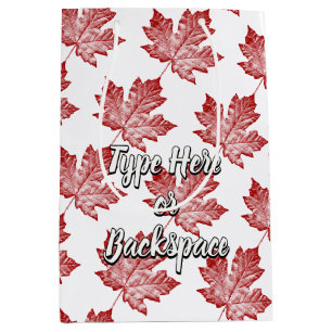 Fun Canada Favour Bags Personalized Canada Bags