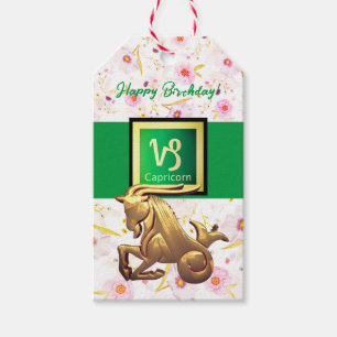Fun Capricorn Birthday Gift Tags