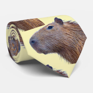 Fun Capybara Neck Tie