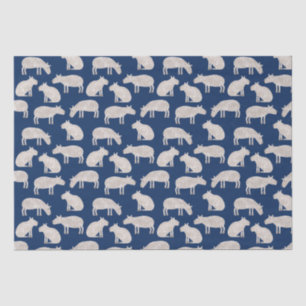 Fun Capybara Tissue Paper