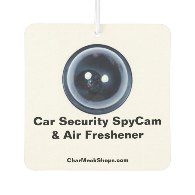 Fun Car Security Spy Cam & Air Freshener (Front)