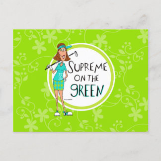 Fun card for the lady golfer in your life