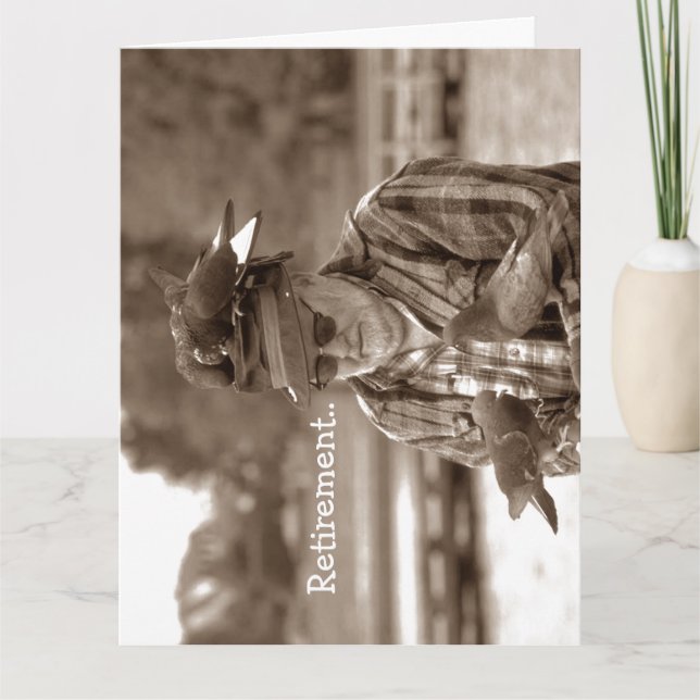 Fun Card Retirement It's Not As Scary As It Sounds (Front)