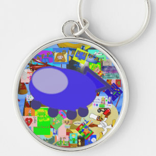 Fun Cartoon Keychain