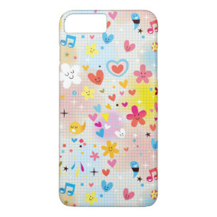 fun cartoon pattern Case-Mate iPhone case