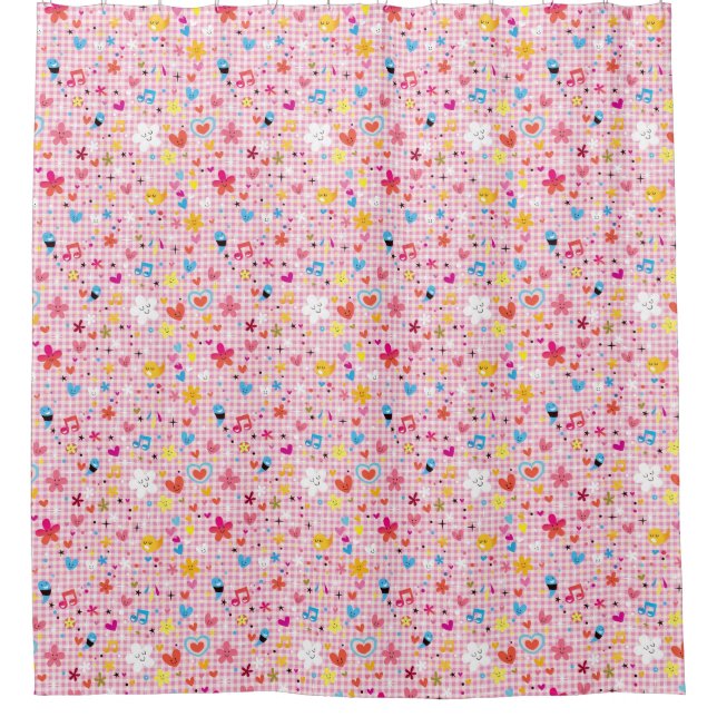 fun cartoon pattern pink (Front)