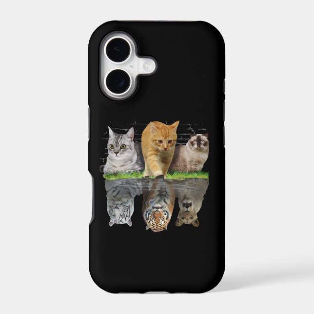 Fun Cat Reflection Gift Design Idea (Back)